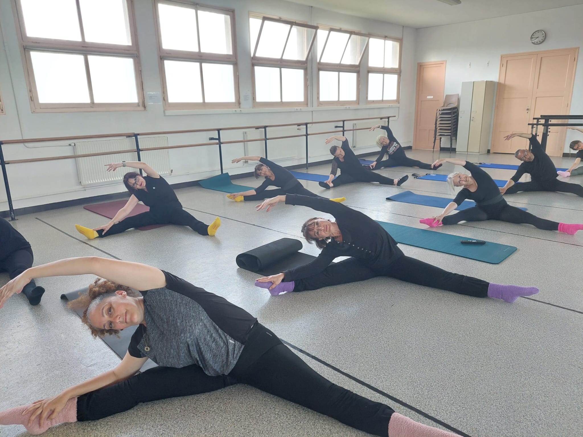 Barre au sol